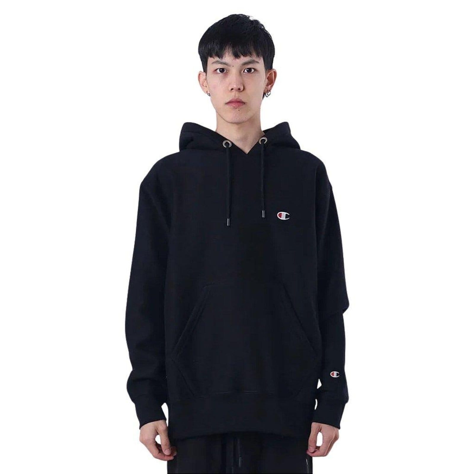 Moletom Canguru Champion Rw Ml Emb Logo