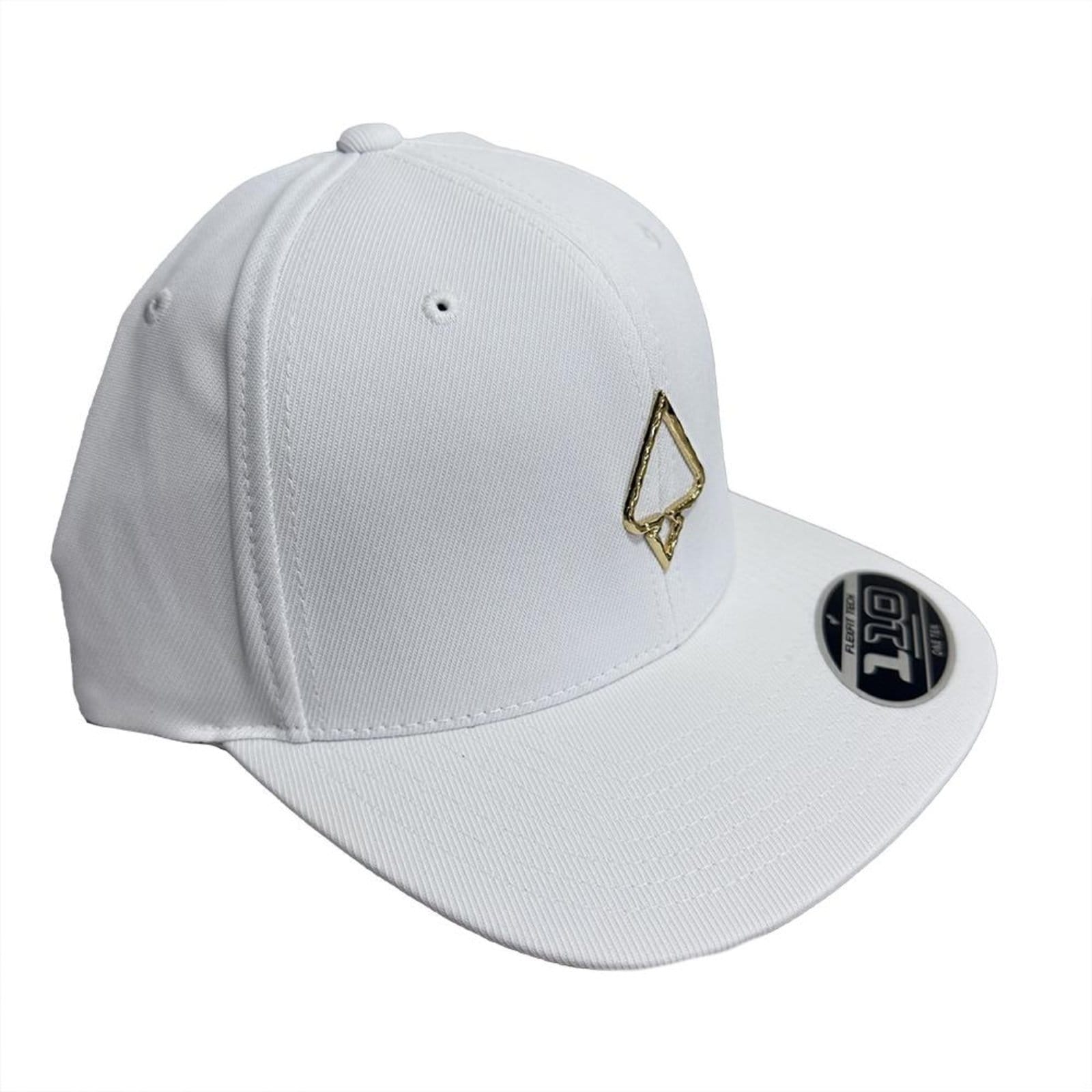 Vista principal Boné MCD Aba Reta Fitão 1.10 2 Flexfit WT25 MCD branco