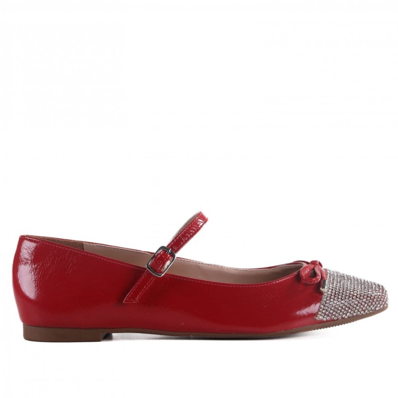 Vista principal Sapatilha Feminina Brilho Zariff 10018247 Zariff Zariff vermelho