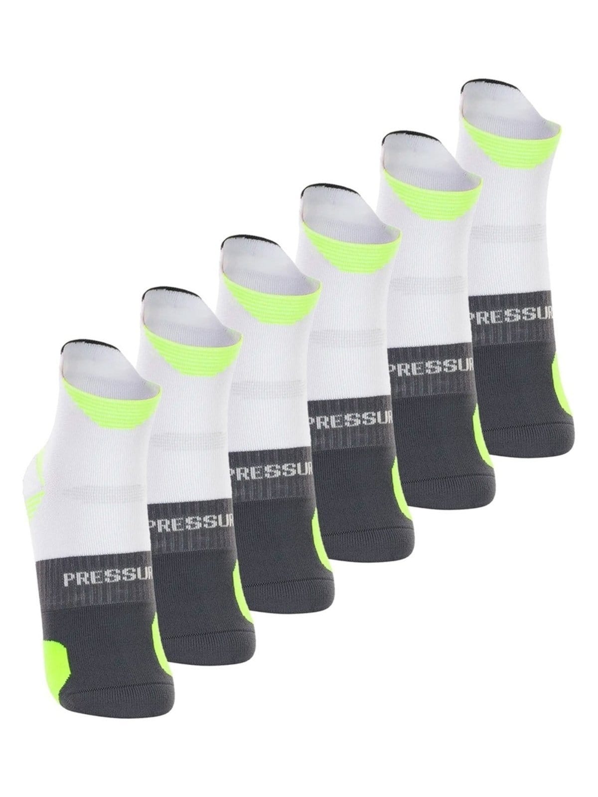 Kit com 6 Pares de Meias Performance Running Lupo 1