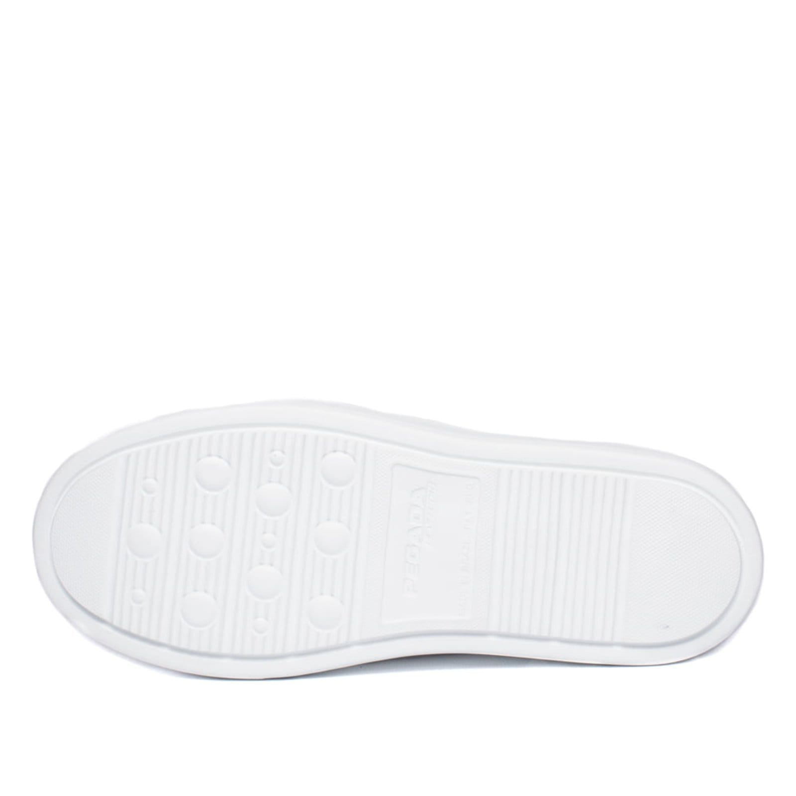 Vista 2 Tênis Feminino Pegada Couro Casual PEGADA branco