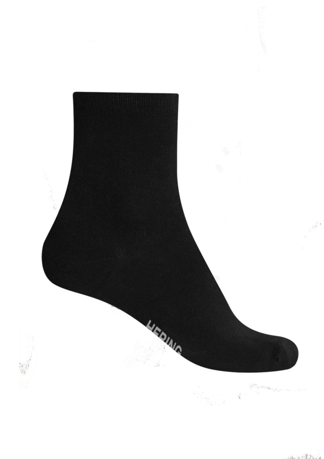 Vista 2 Kit 5 Pares De Meias Unissex Cano Médio Hering HERING INTIMATES preto