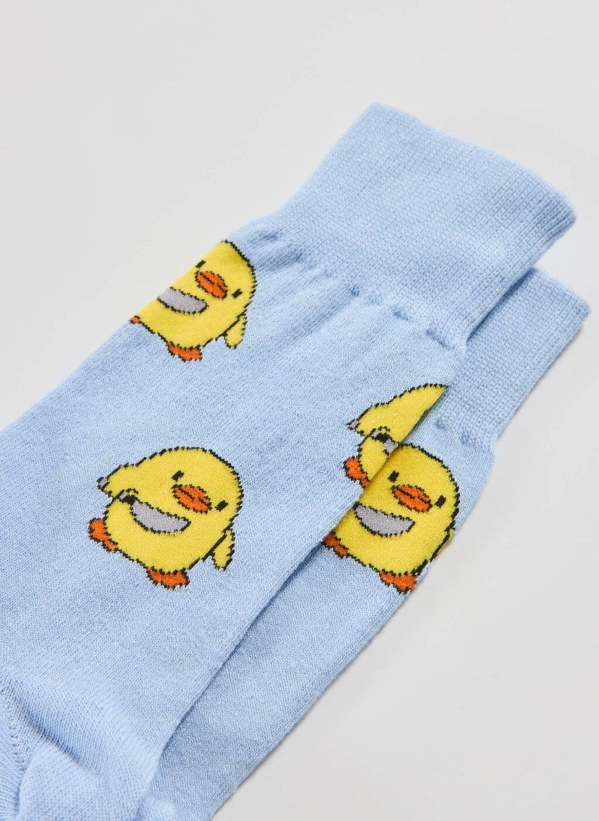 Vista 2 Meia Pintinho Com Faca Youcom azul