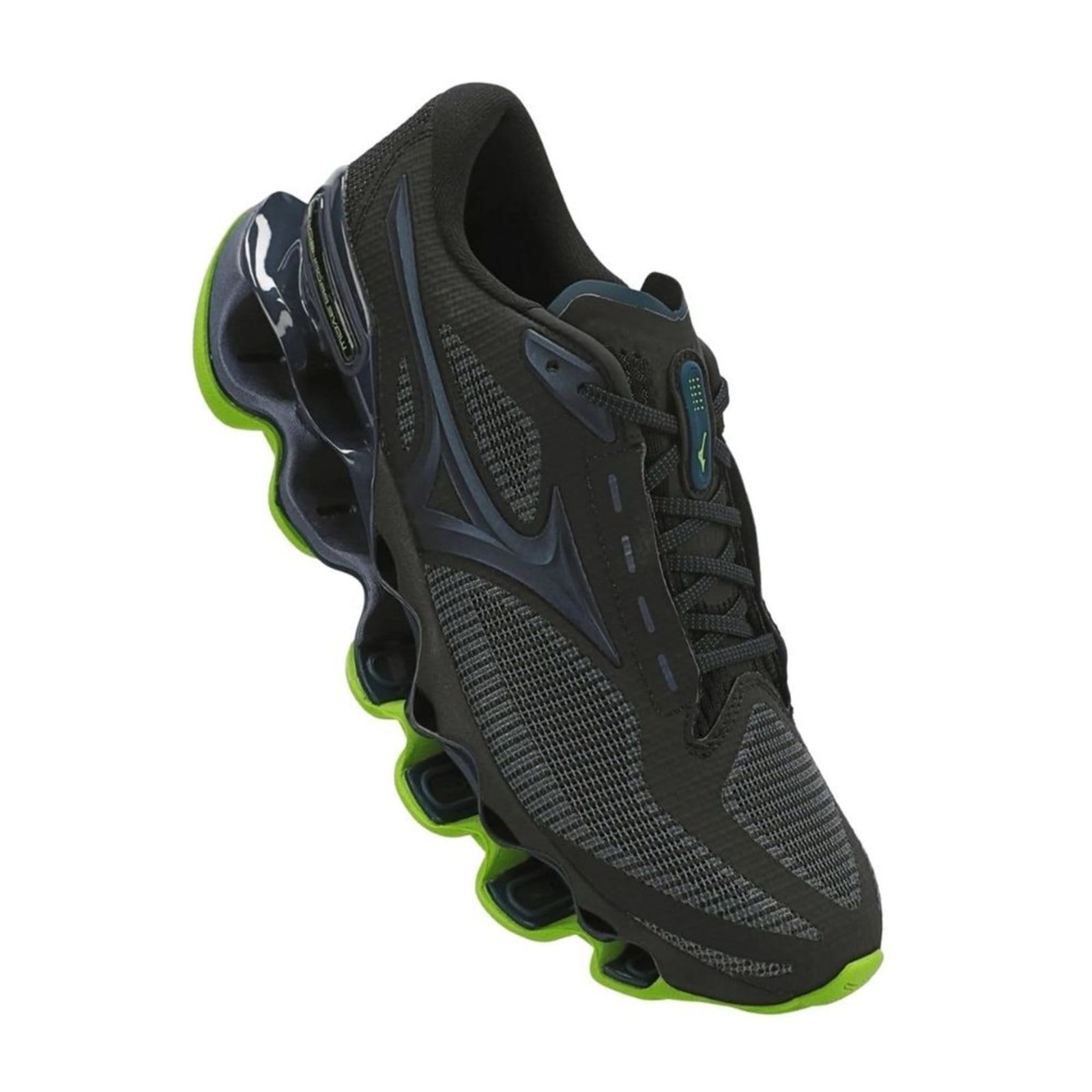 Vista 2 Tênis Corrida Masculino Mizuno Wave Prophecy 15 Mizuno preto