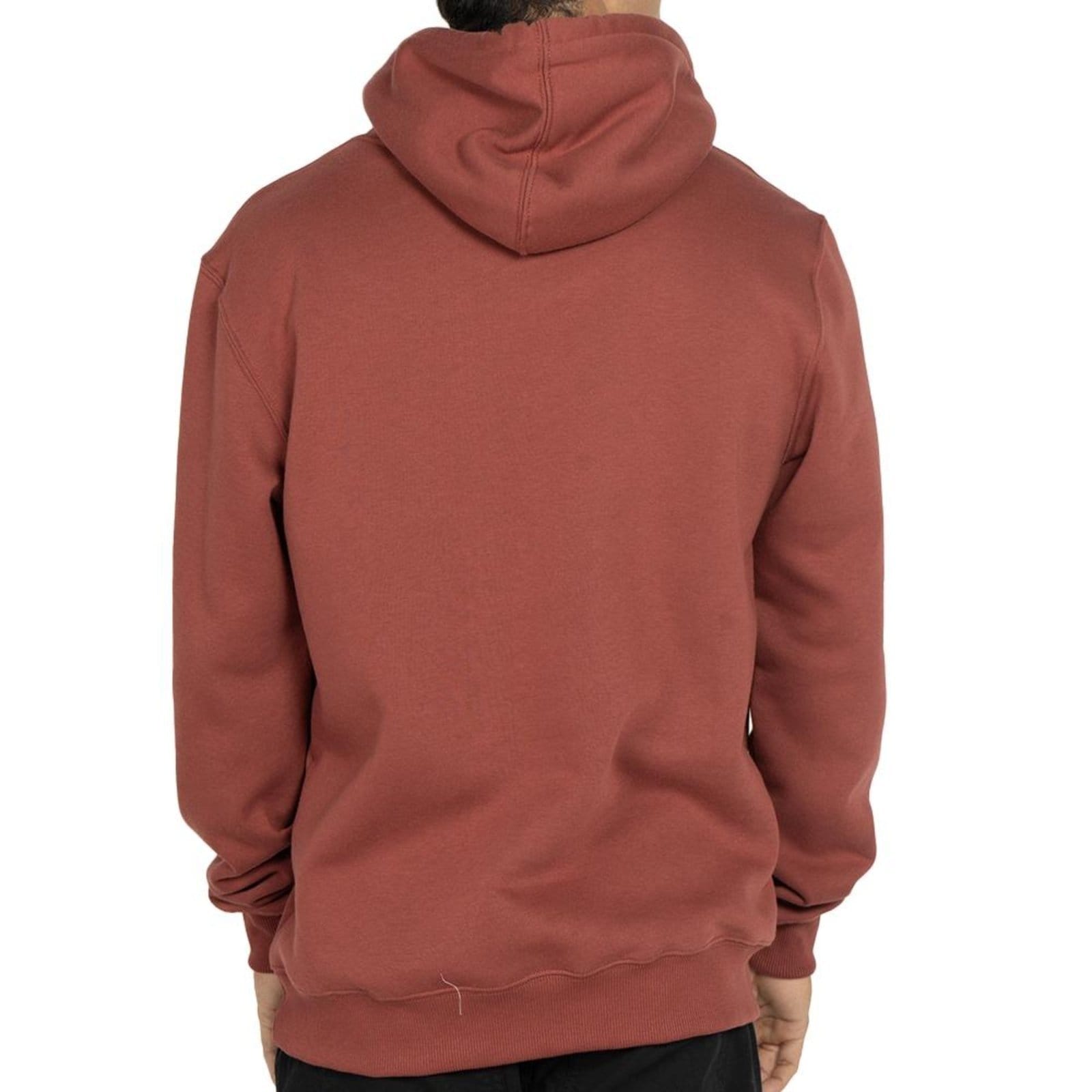 Vista 2 Moletom Billabong Canguru Bracket Wave WT25 Masculino Vinho Billabong vermelho