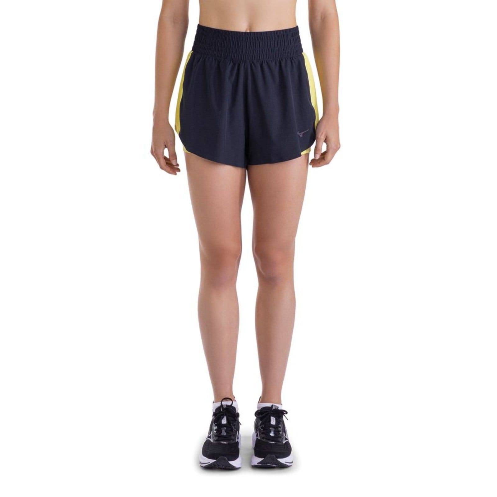 Shorts de Corrida Mizuno High 2 X 1 Feminino