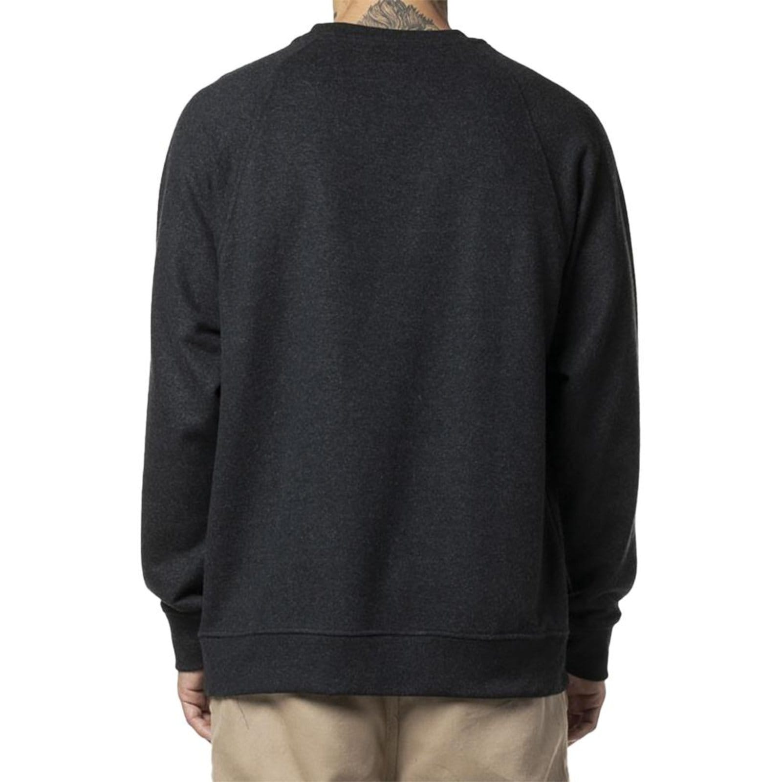 Vista 2 Moletom RVCA Careca Strange Times Raglan 290 WT24 RVCA preto