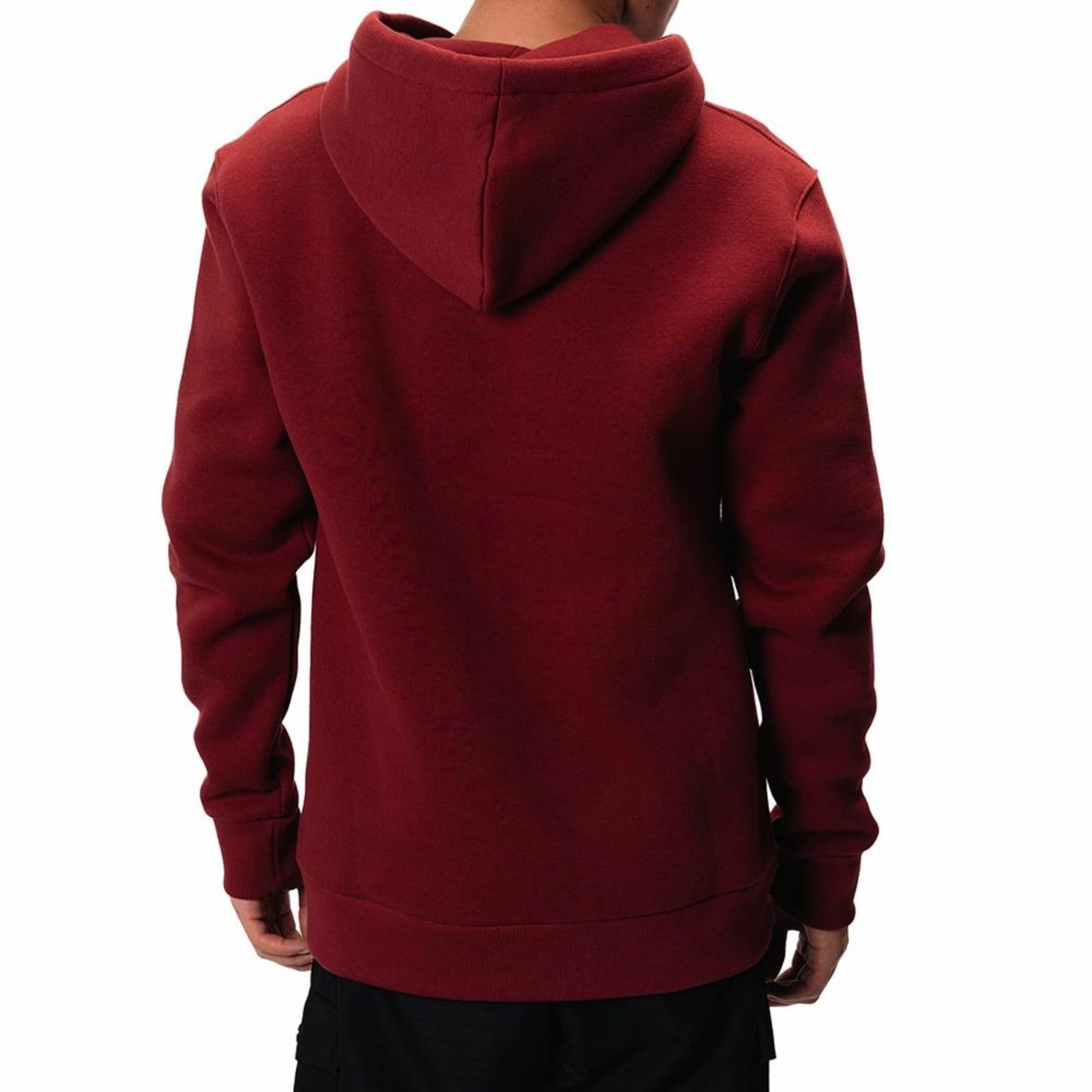 Vista 2 Moletom Oakley Canguru B1B PO Masculino Red Night Oakley vermelho red