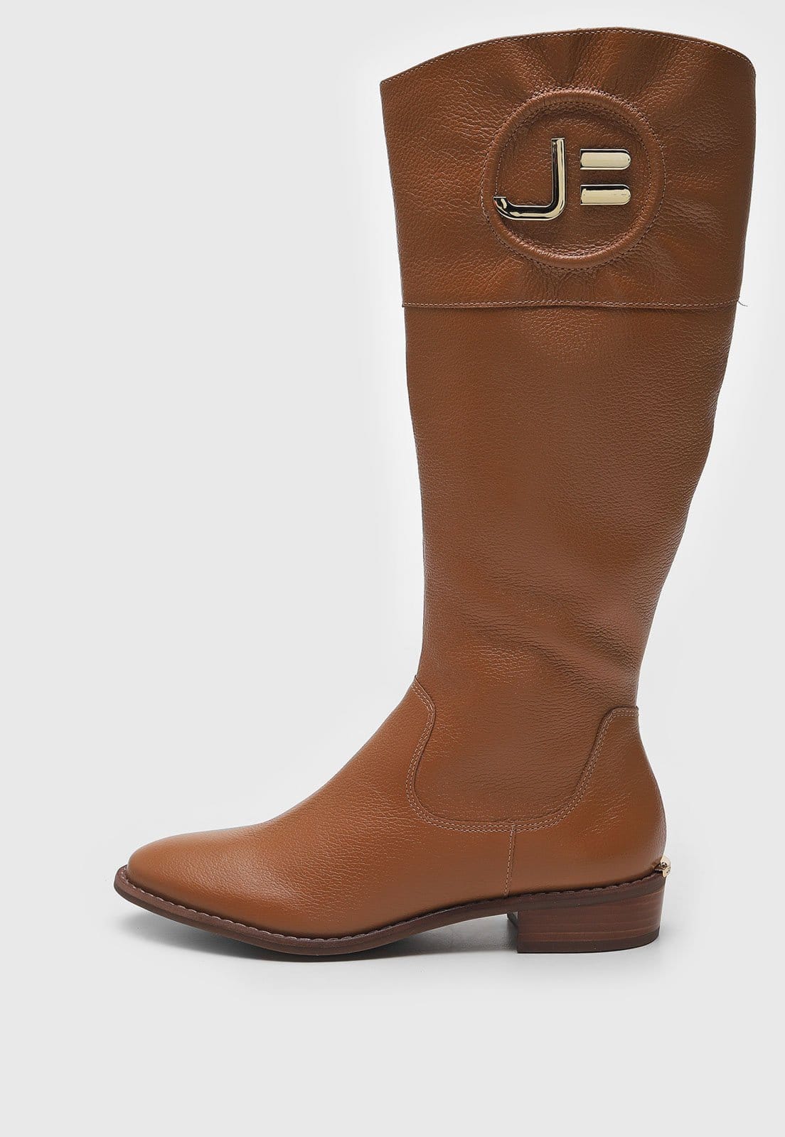 Vista principal Bota Montaria Jorge Bischoff Logo Jorge Bischoff caramelo