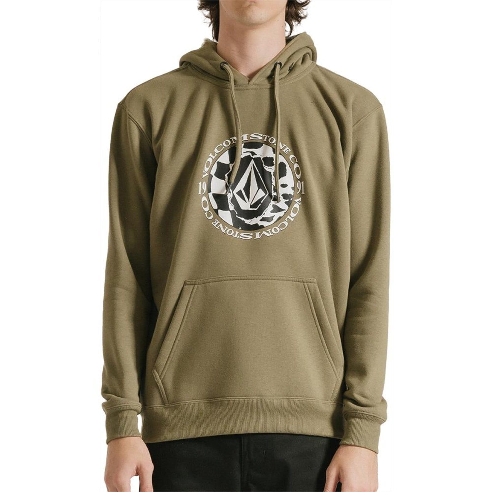 Moletom Volcom Canguru Black Friday WT24 Masculino Verde