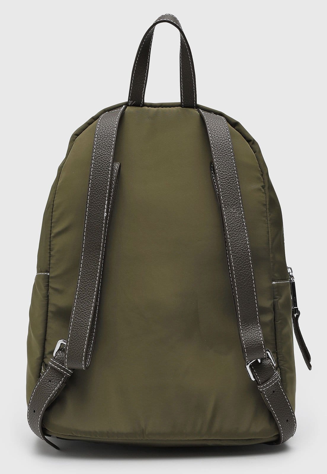 Vista 2 Mochila Feminina Santa Lolla Detalhe Costura Santa Lolla verde