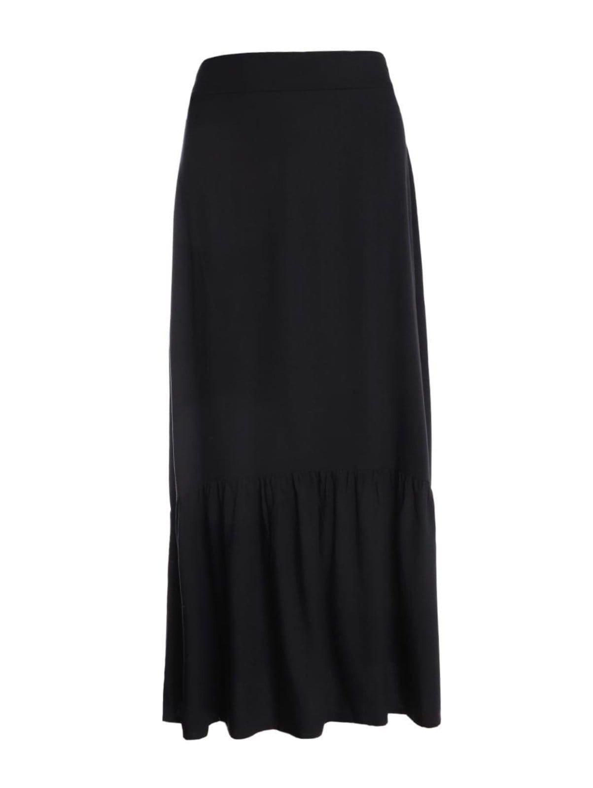 Saia Malha Crepe Midi Feminina