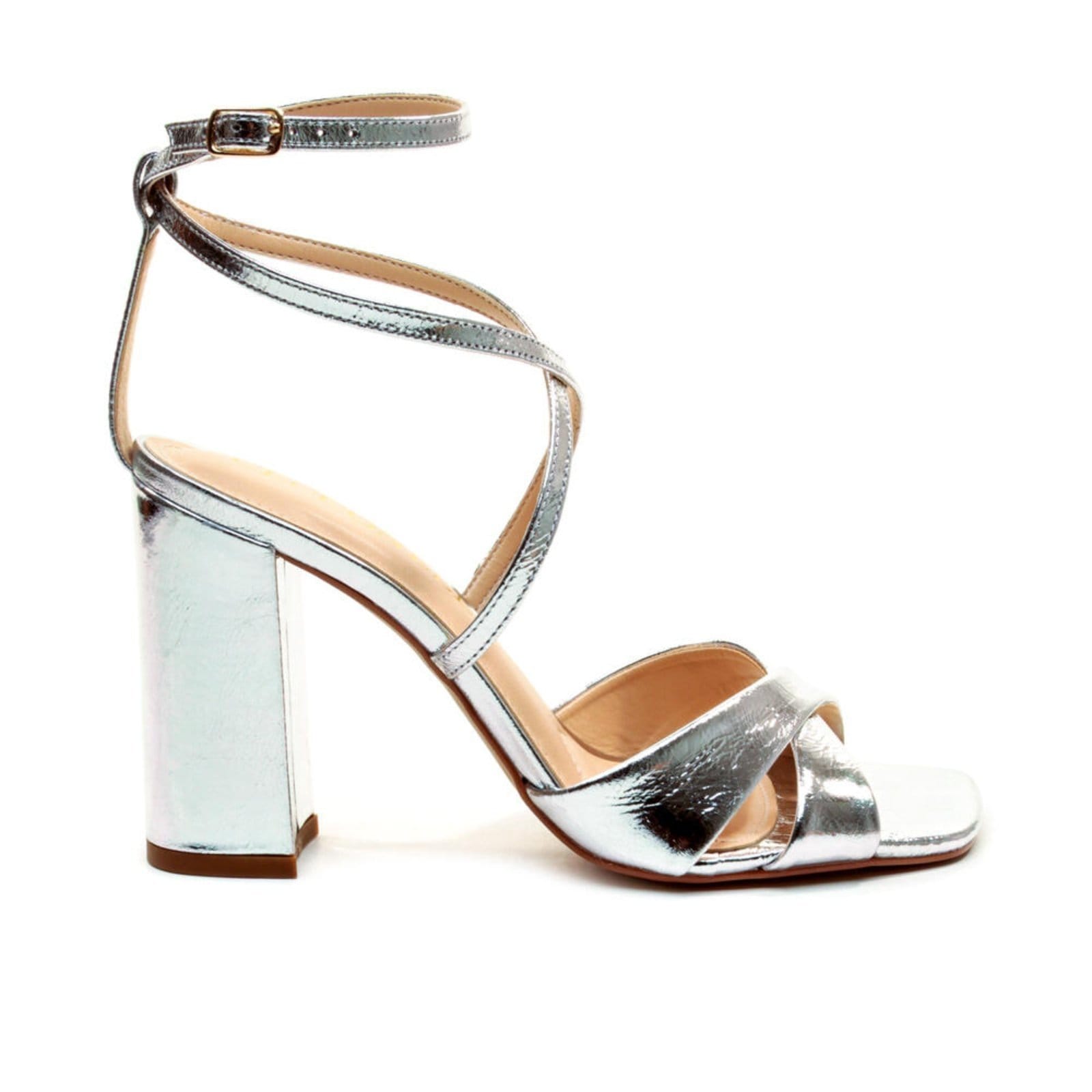 Sandália Couro Salto Alto Cecconello 2702001-2