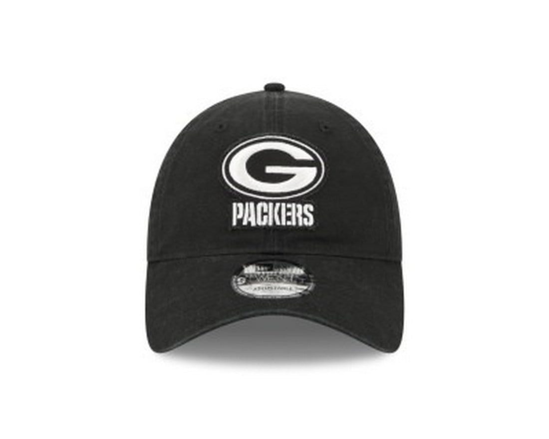 Vista 2 Boné New Era 9TWENTY STRAPBACK Green Bay Packers NFL Preto new era preto green