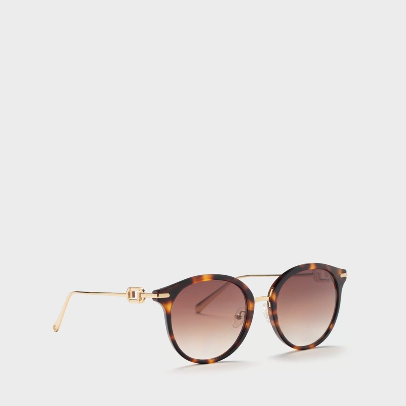 Vista 2 Óculos de Sol Delicate Curves Luz da Lua- 42000010 Luz Da Lua Luz Da Lua preto