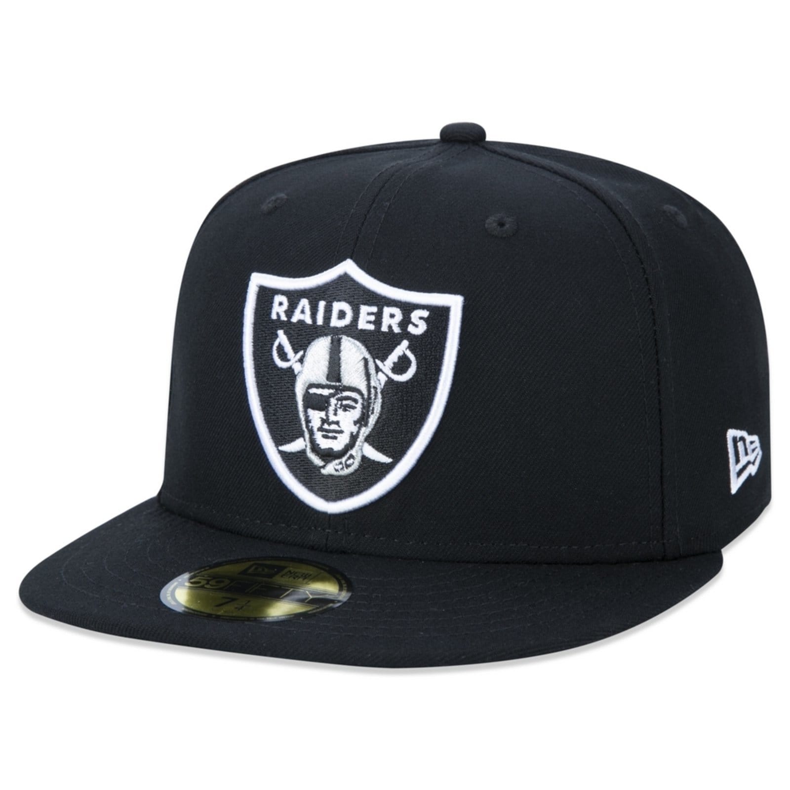 Boné New Era 59fifty Las Vegas Raiders Aba Reta Fitted