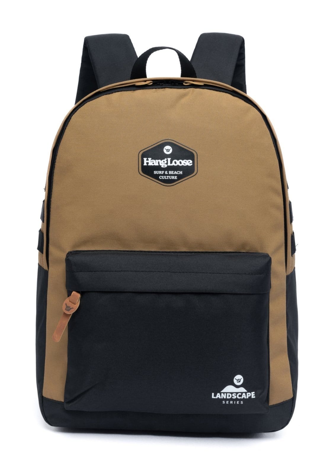 Mochila Bolsa Escolar Espaçosa Hang Loose Masculina Resistente Casual