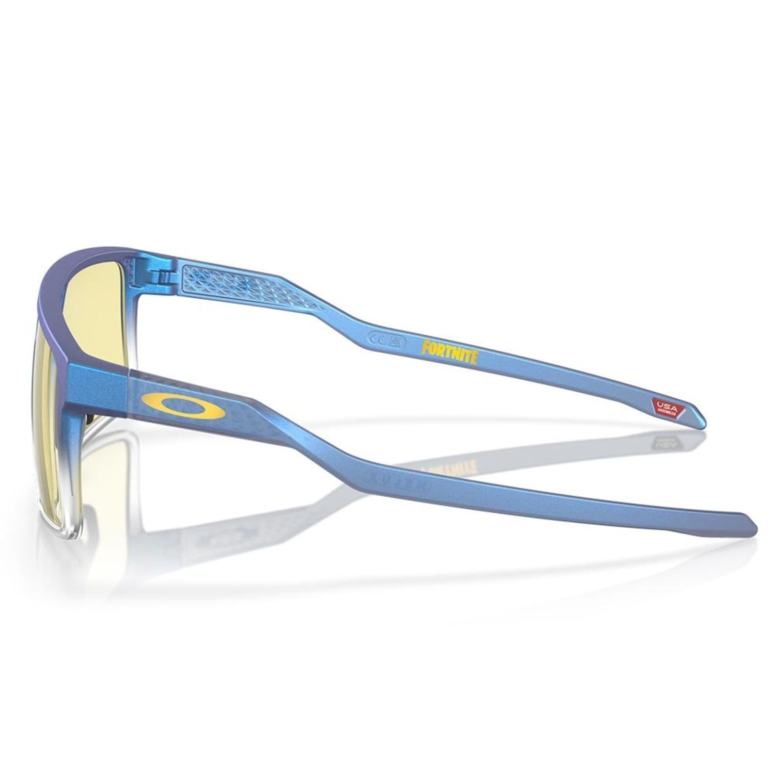 Vista 2 Óculos de Sol Oakley Helux X Fortnite Matte Cyan & Blue Oakley azul cyan