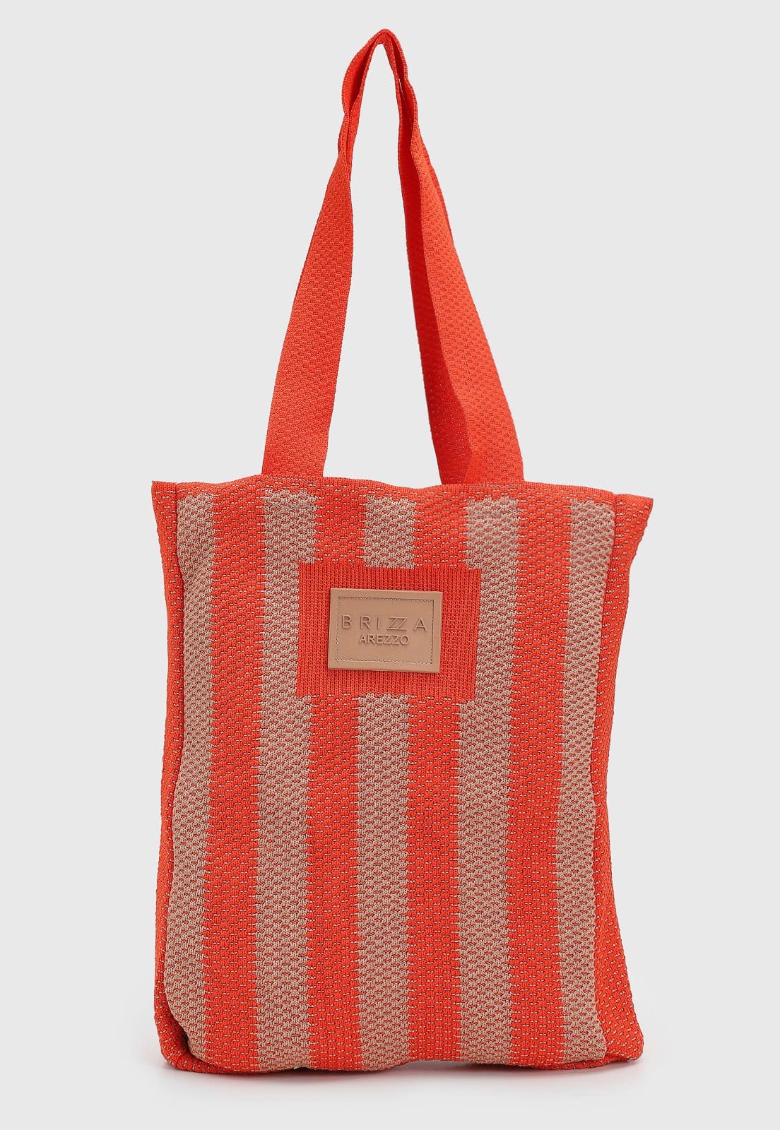 Vista principal Bolsa Feminina Brizza Arezzo Listrada Brizza Arezzo rosa