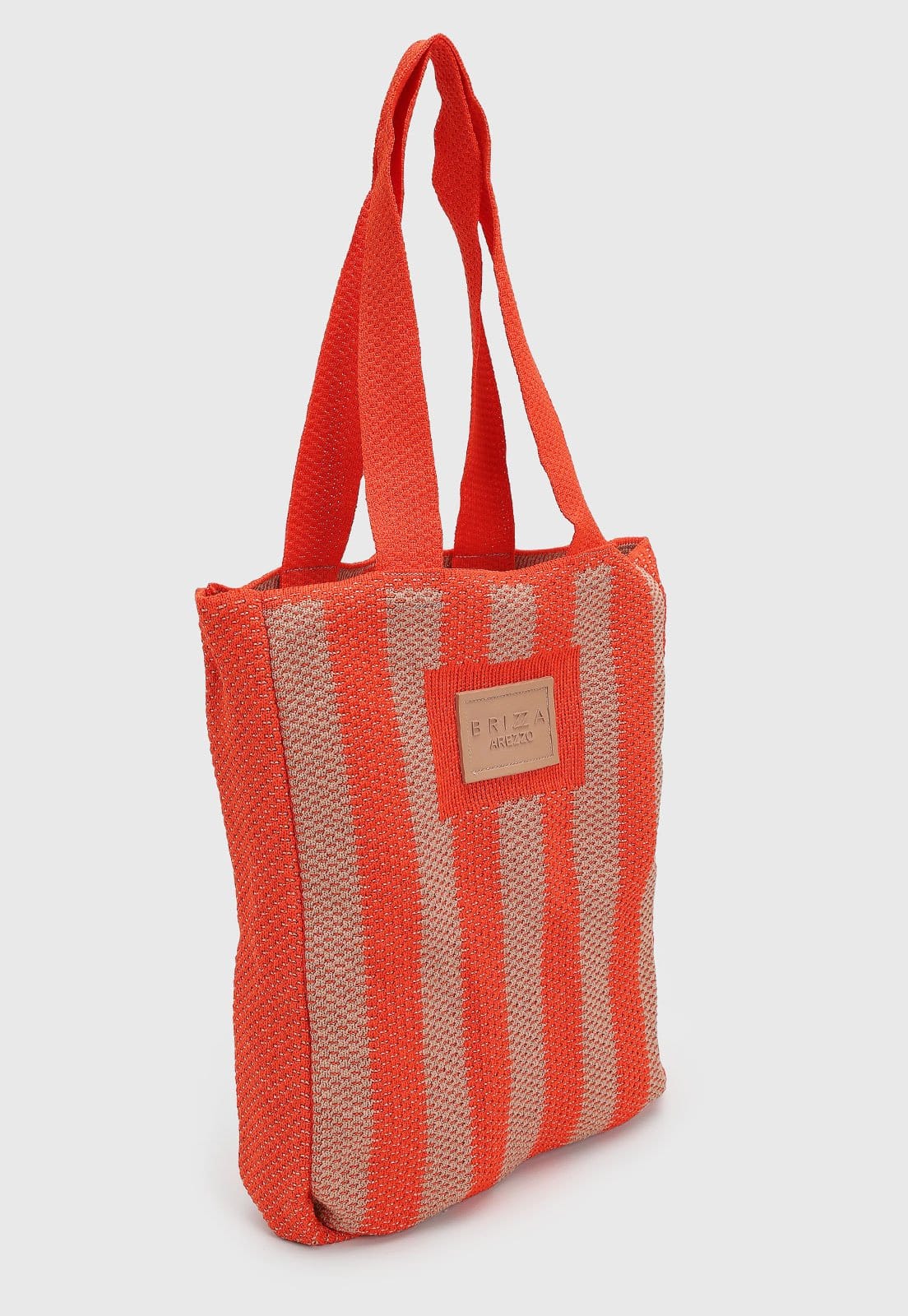 Vista 2 Bolsa Feminina Brizza Arezzo Listrada Brizza Arezzo rosa