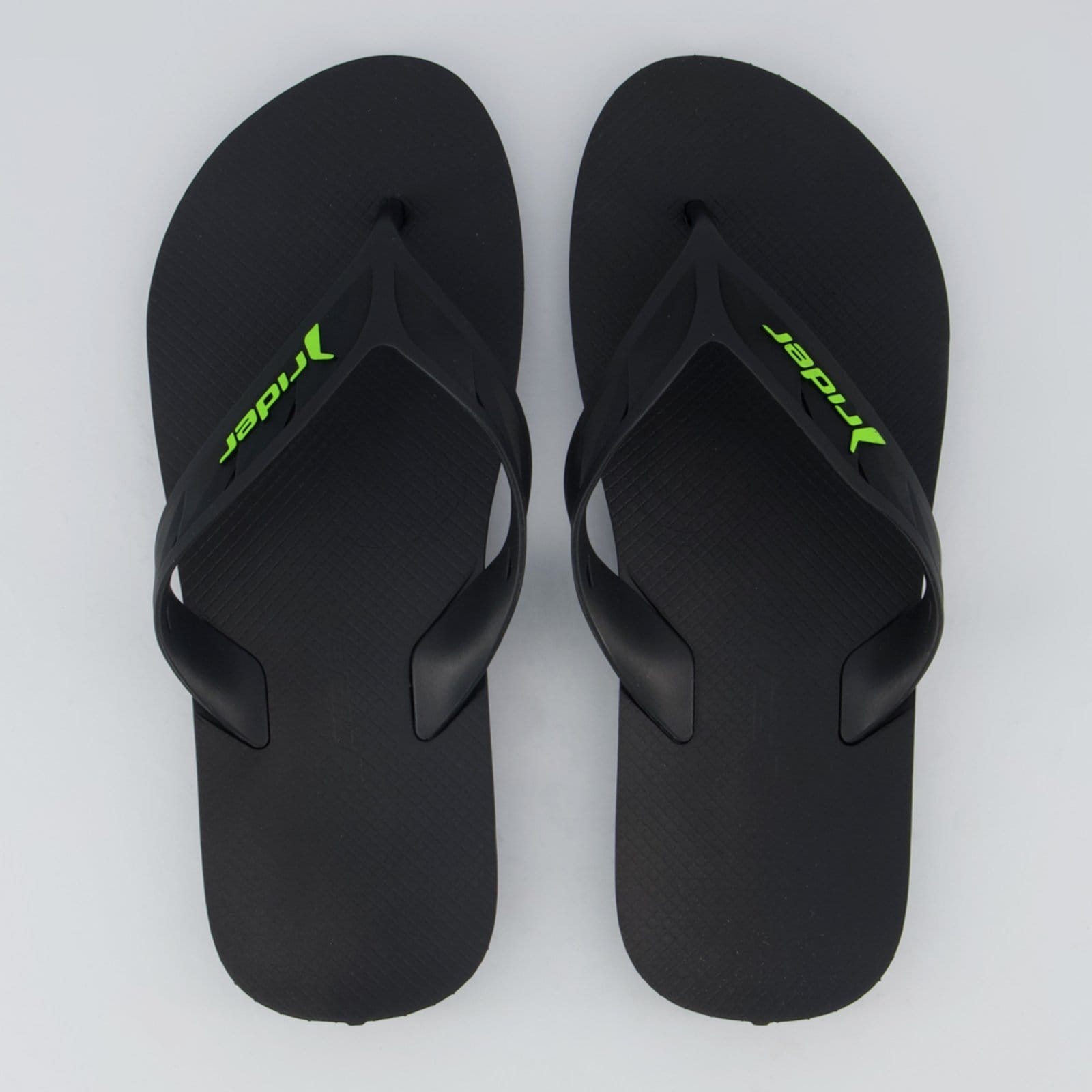 Chinelo Rider Street Preto e Verde