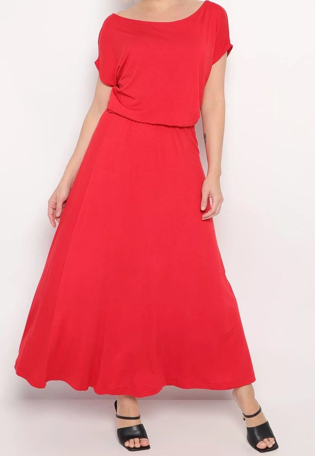 Vestido Viscolycra Longo