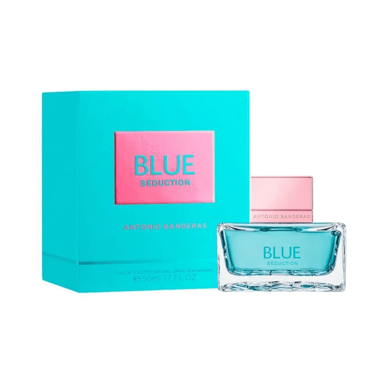 Vista 2 Banderas Blue Seduction Eau de Toilette - Perfume Feminino Antonio Banderas azul blue