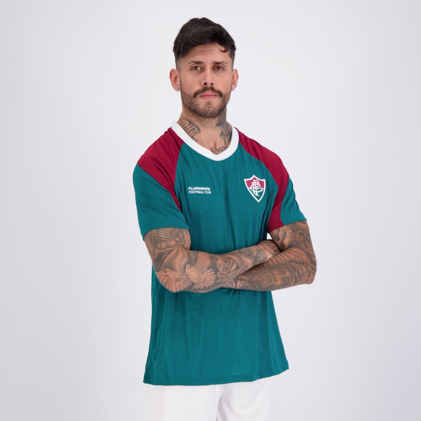 Vista 2 Camisa Fluminense Tremor braziline verde