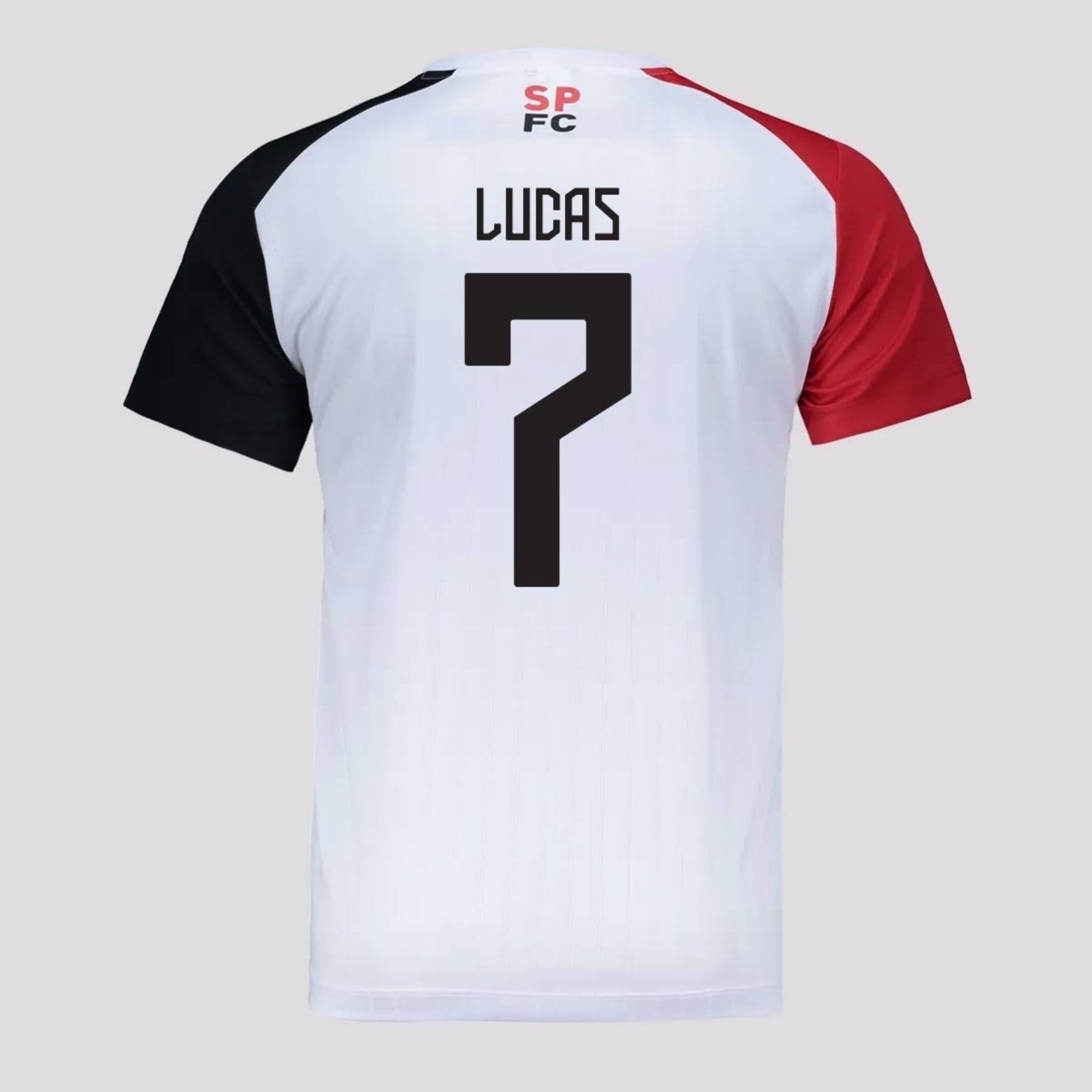 Camisa São Paulo Entrelaço 7 Lucas Branca