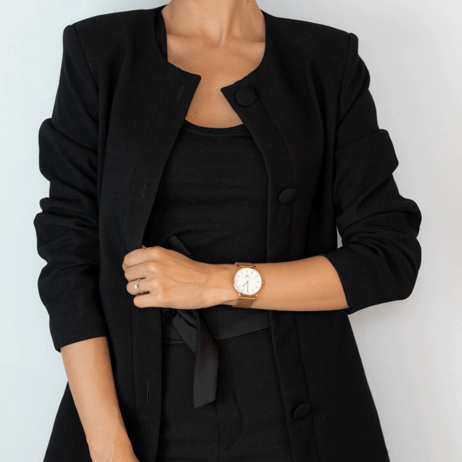 Relógio Saint Germain Minimalista Dourado Chelsea Gold 40mm - 2