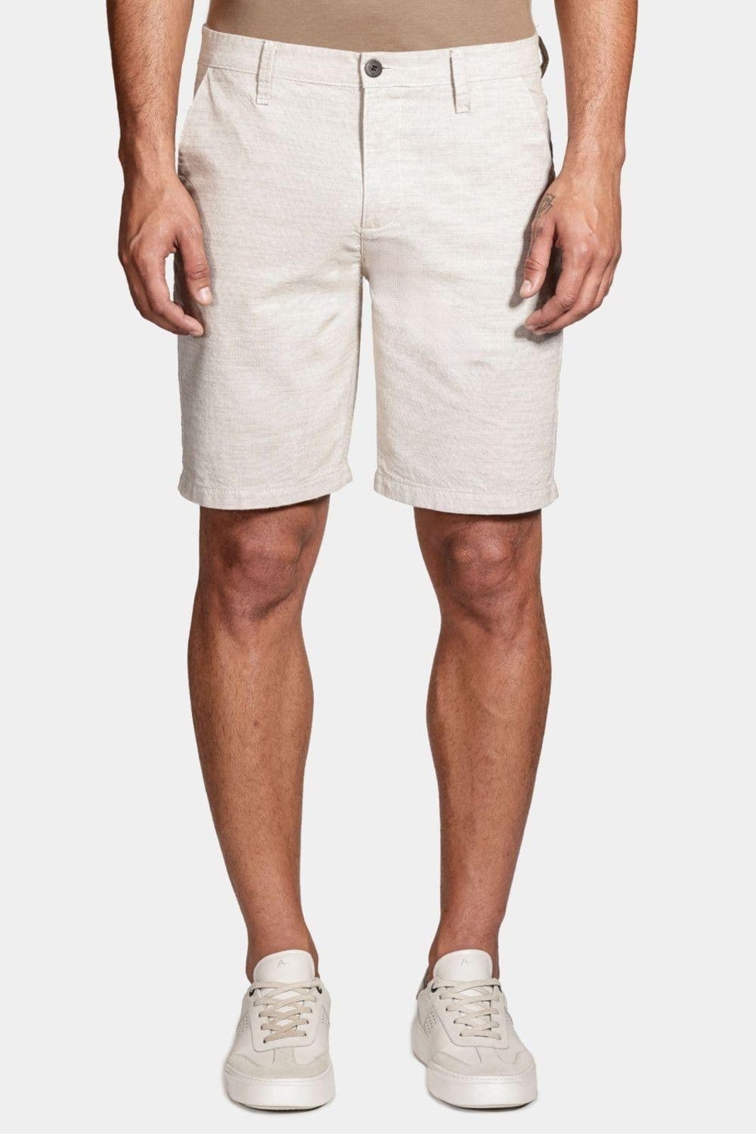 Bermuda Aramis Chino Clássica Oxford Areia