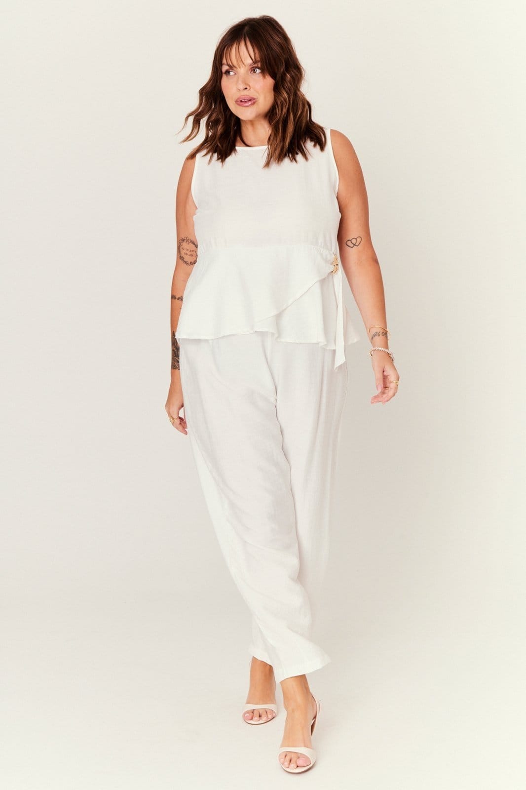 Vista 2 Calça In Love Isabella Off White In Love off-white white