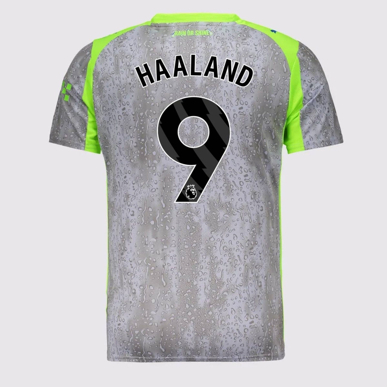 Vista principal Camisa Puma Manchester City Third 2026 9 Haaland Puma cinza