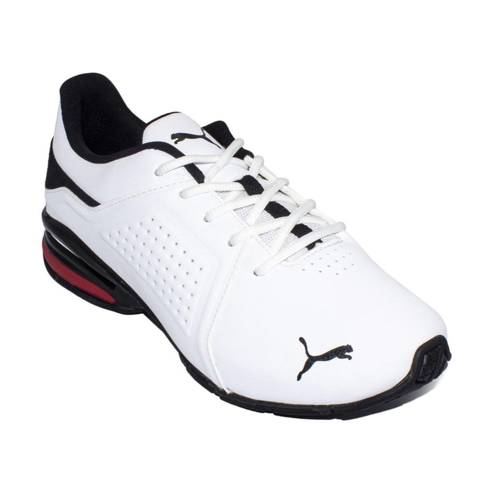 Vista 2 Tênis Puma Masculino Viz Runner V2 Bdp Corrida Puma branco