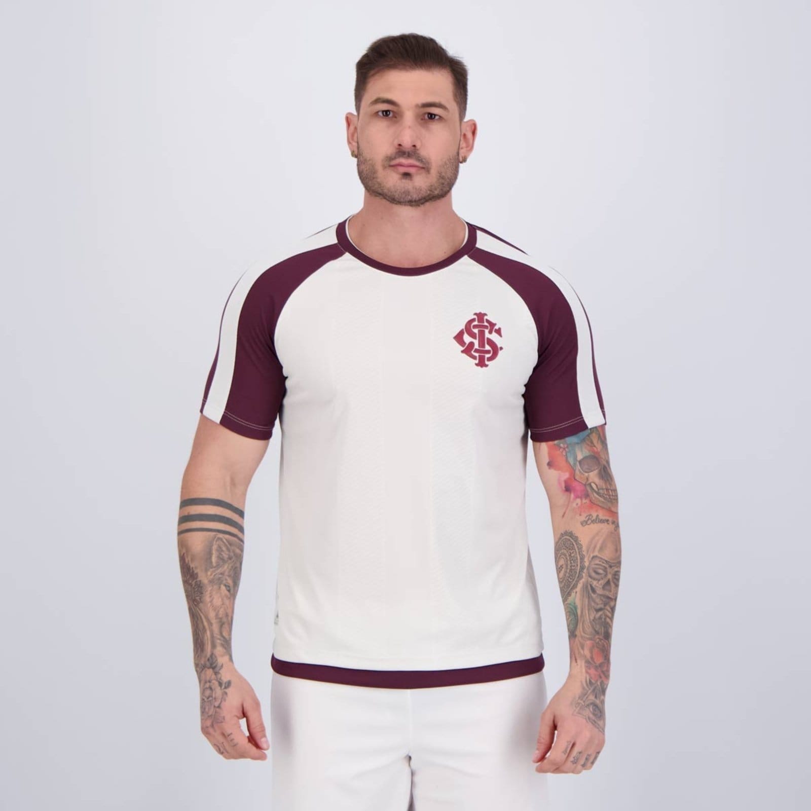 Vista principal Camisa Internacional Historic Off White Betel branco white