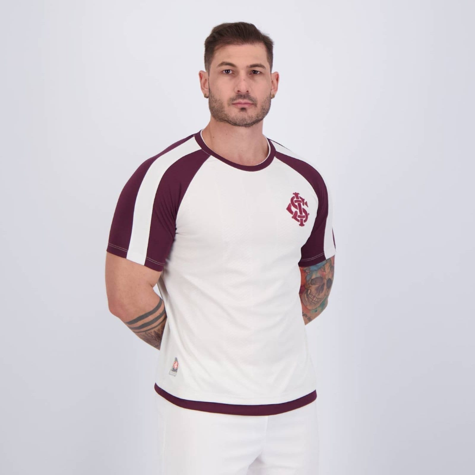 Vista 2 Camisa Internacional Historic Off White Betel branco white