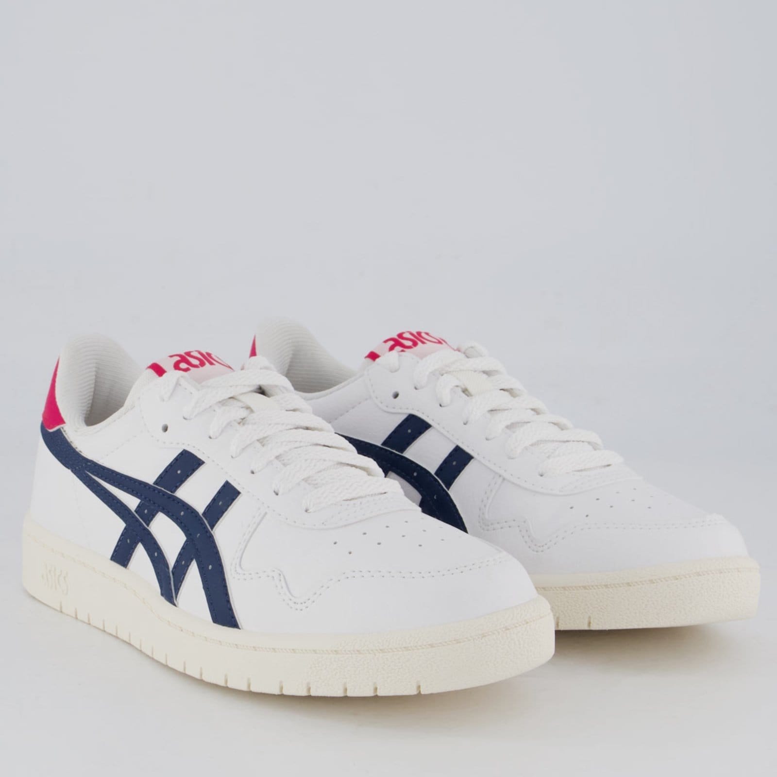 Vista 2 Tênis Asics Japan S Feminino e Marinho ASICS branco