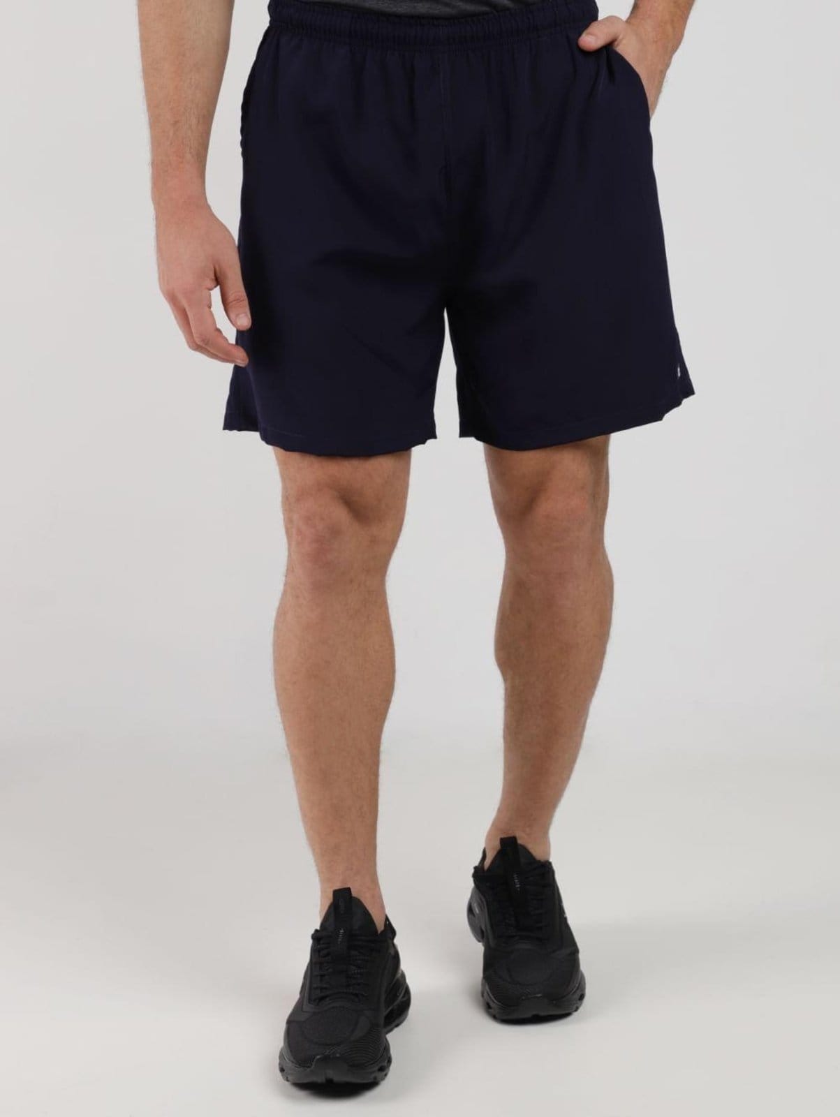 Vista principal Bermuda Elastano Masculina MARINHO DZero azul