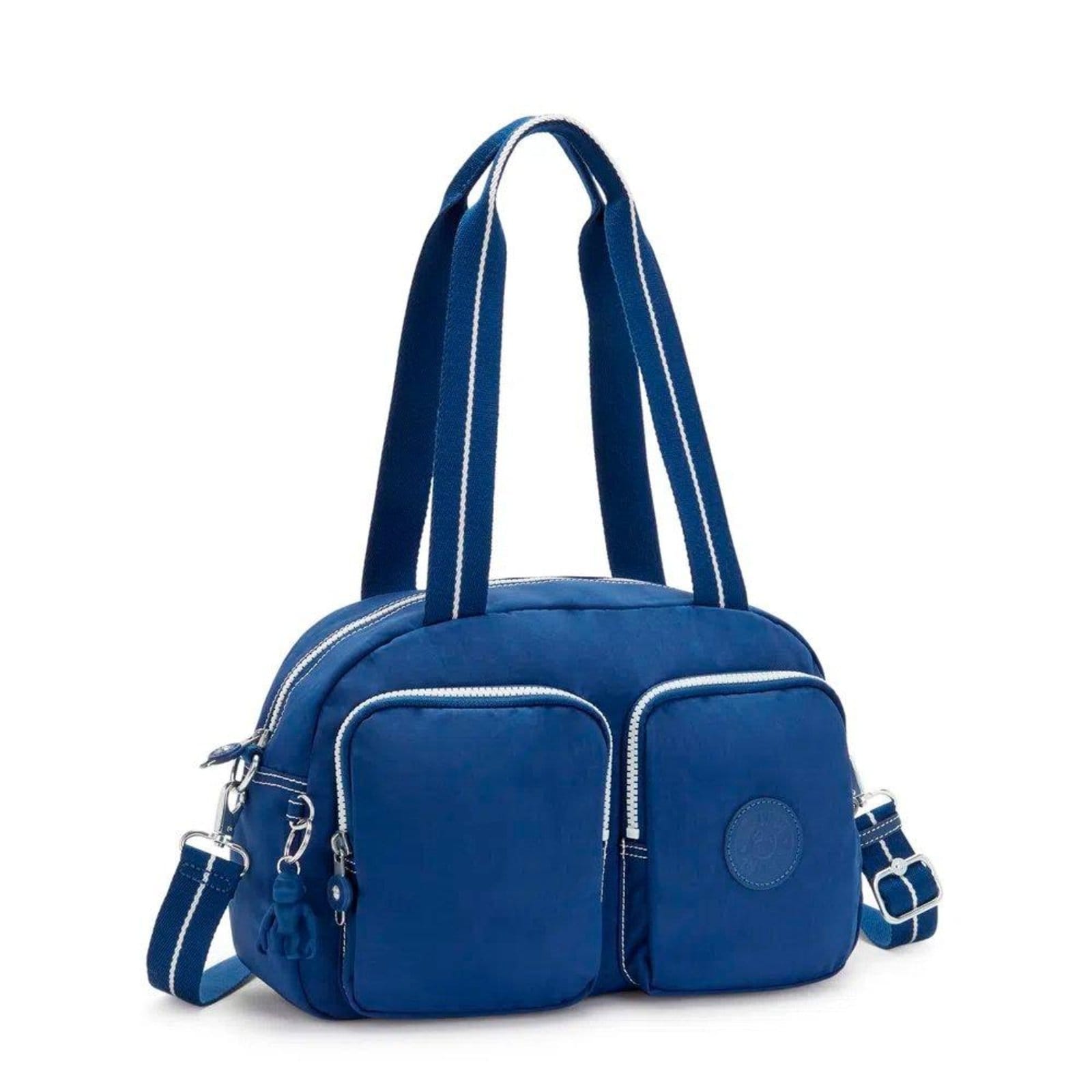 Vista 2 Bolsa de Mão e Transversal Kipling Cool Defea 11 Litros Azul Kipling incolor azul