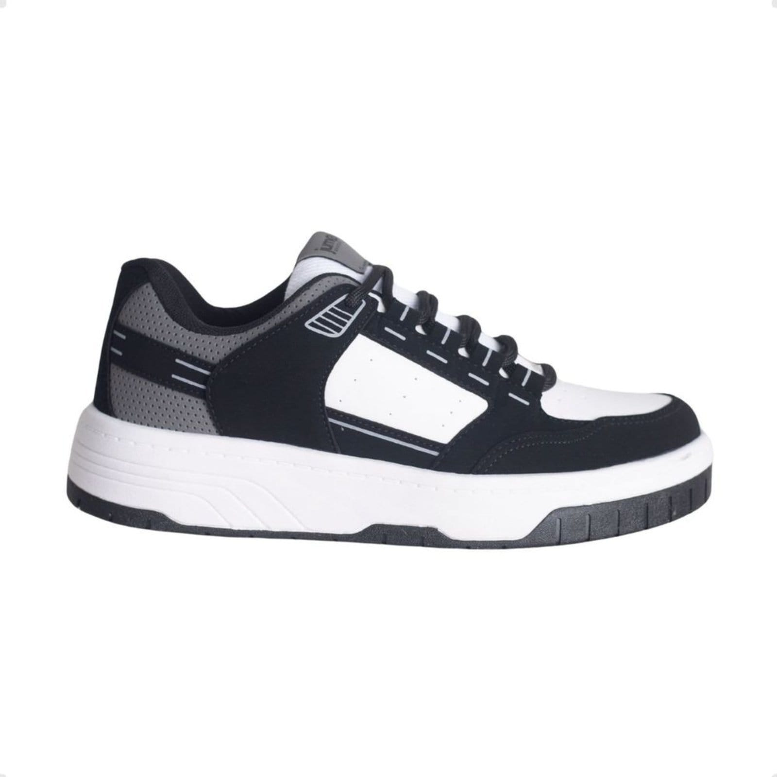 Vista principal Tênis Jump Spirit Preto E Jump branco