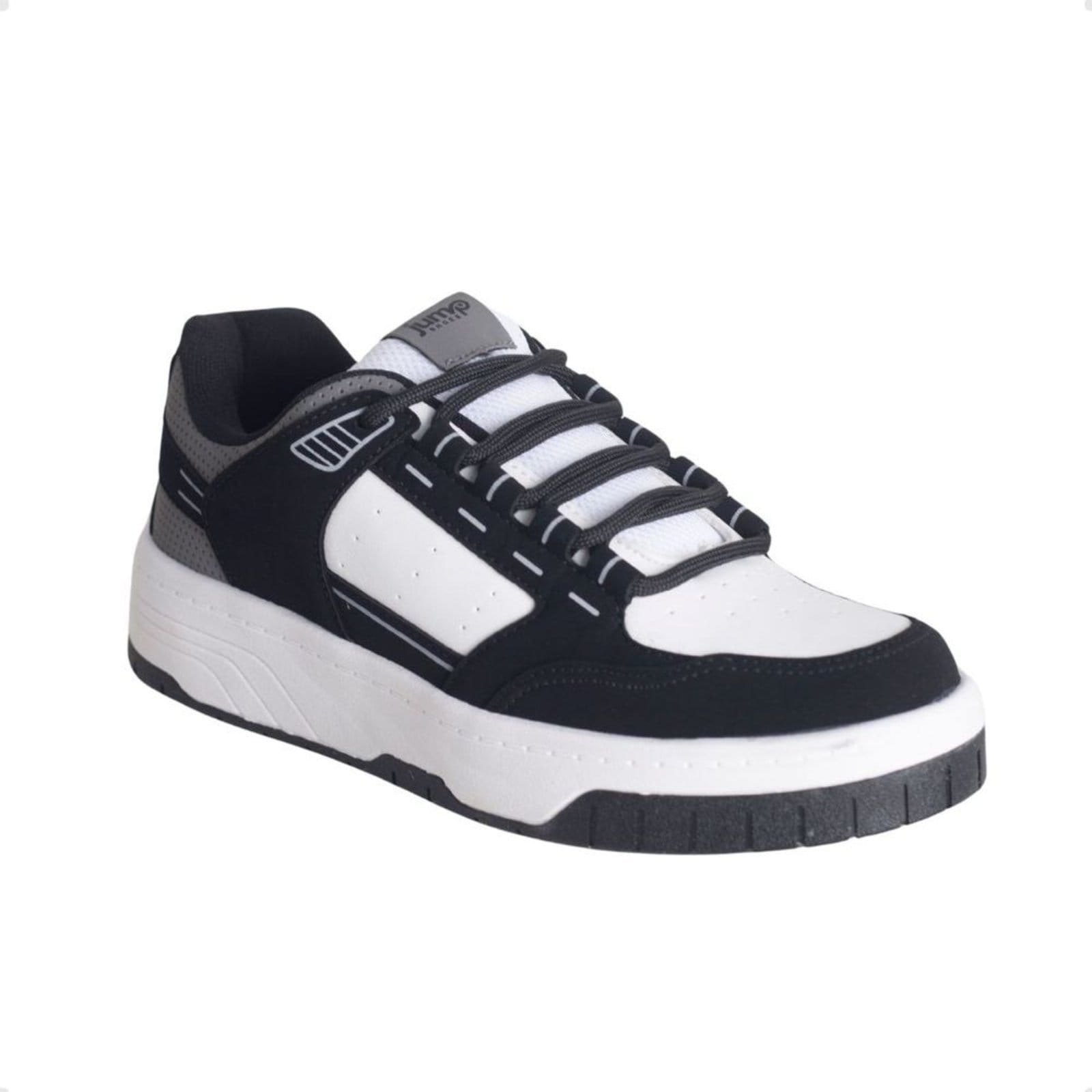 Vista 2 Tênis Jump Spirit Preto E Jump branco