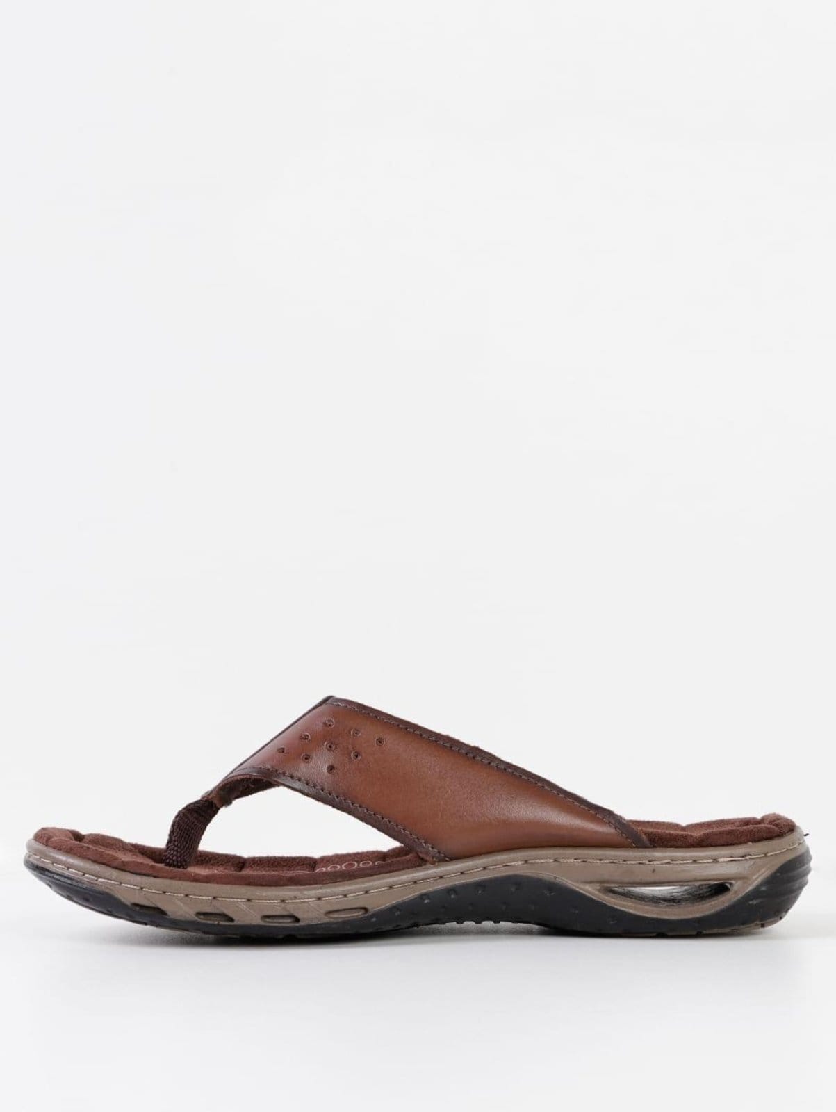 Vista 2 Chinelo Pegada Masculino Marrom PEGADA unico