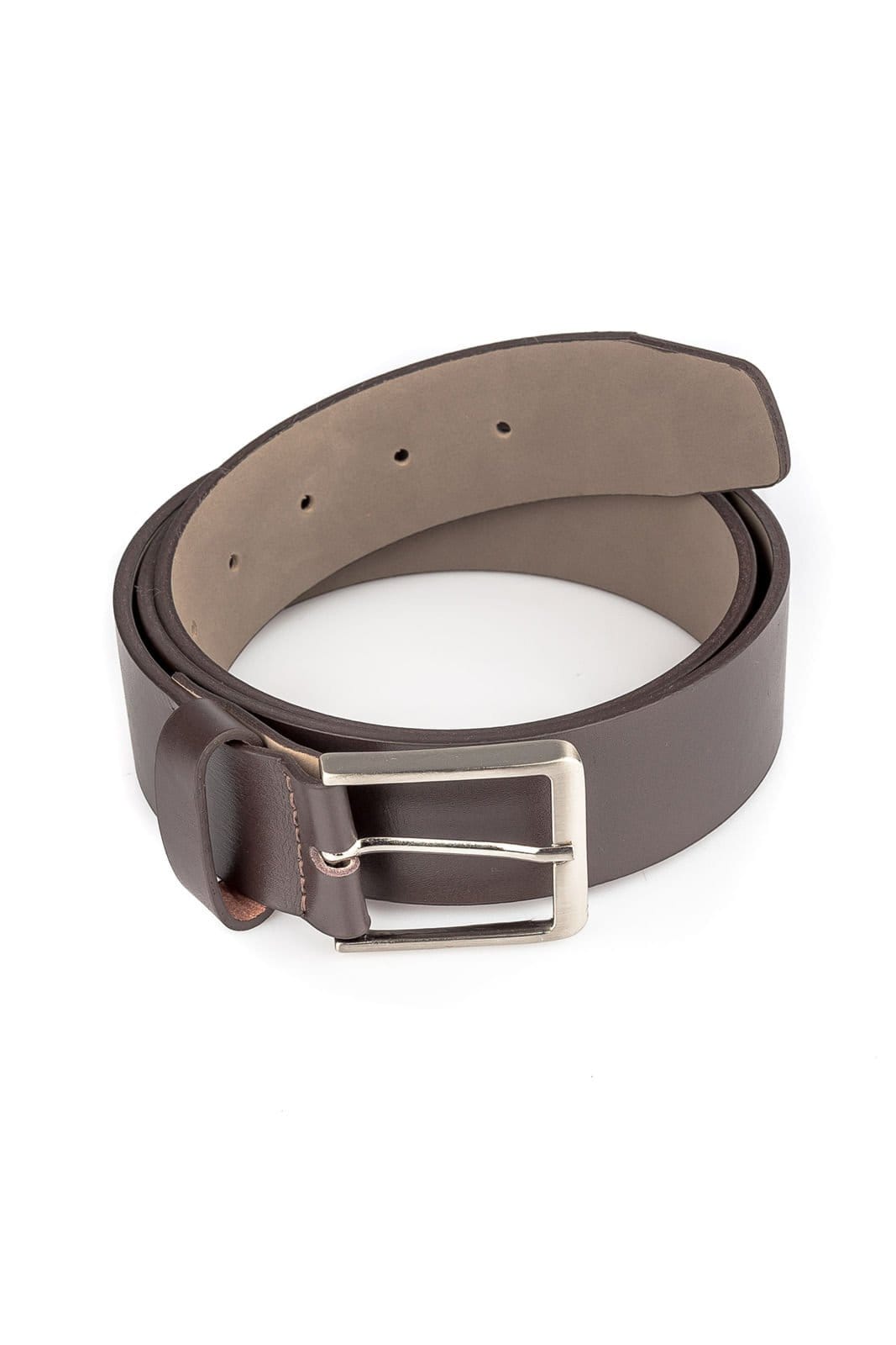 Cinto Vira Vento Masculino De Couro Kevin - Café - 2