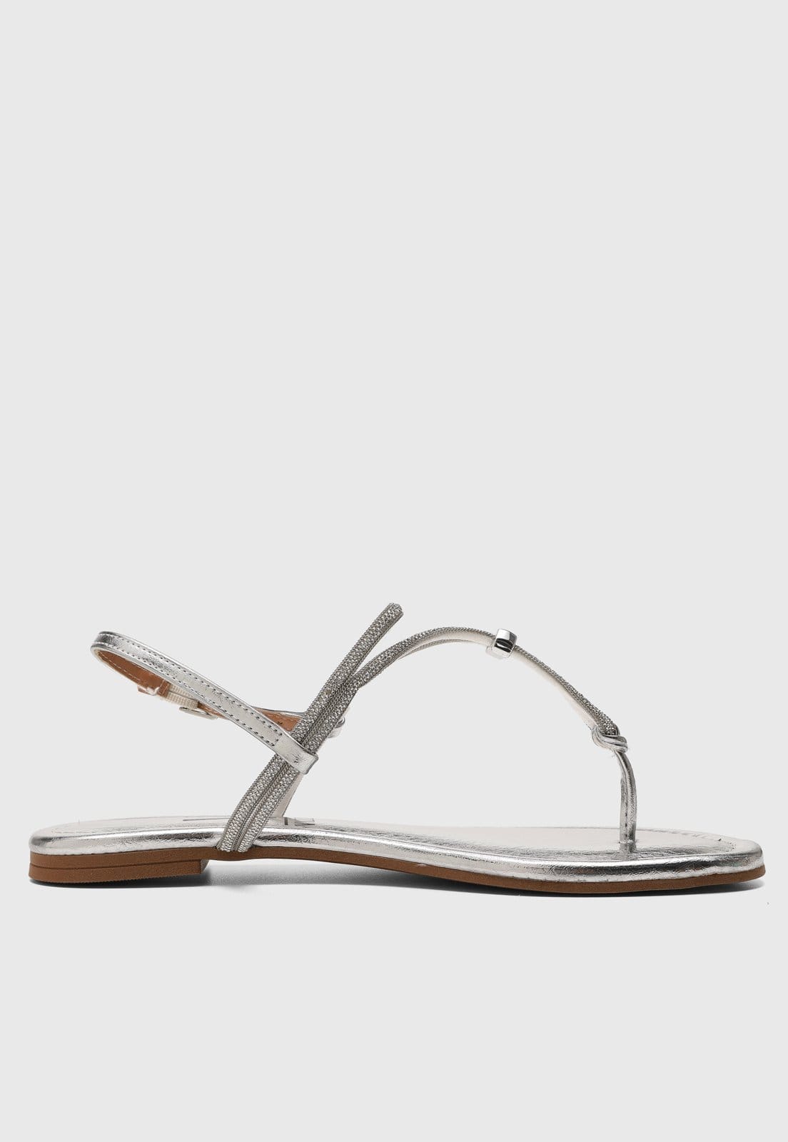 Vista 2 Rasteira Fechada Vizzano Metalizada VIZZANO prata