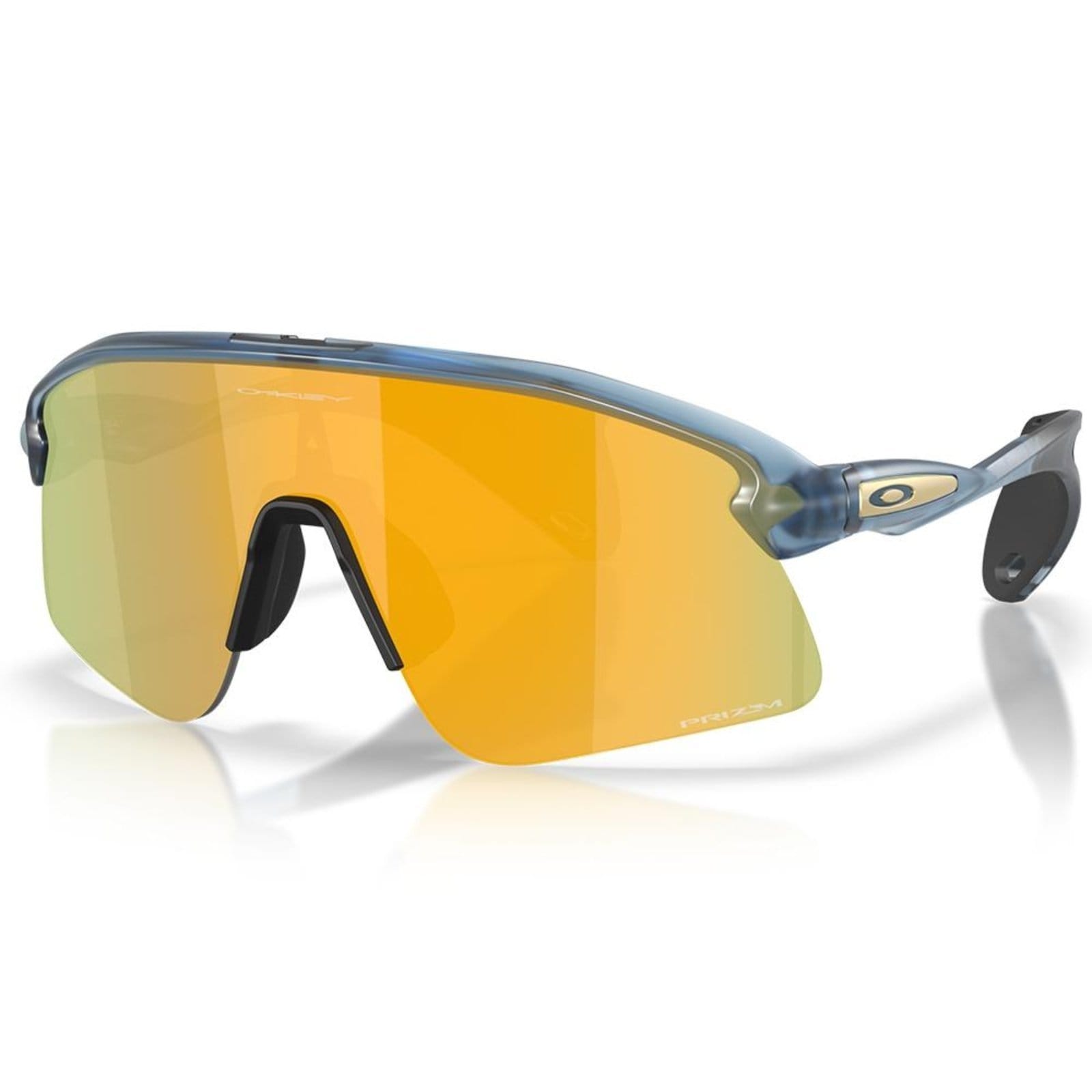Vista principal Óculos de Sol Oakley Stunt Devil S Matte Transparent Abyss Oakley preto transparent