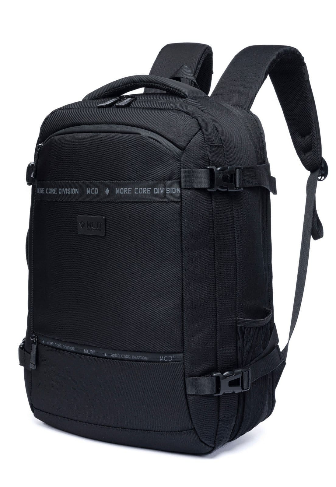 Vista 2 Mochila MCD Reforçada Universitária Espaçosa Notebook Masculina MCD preto