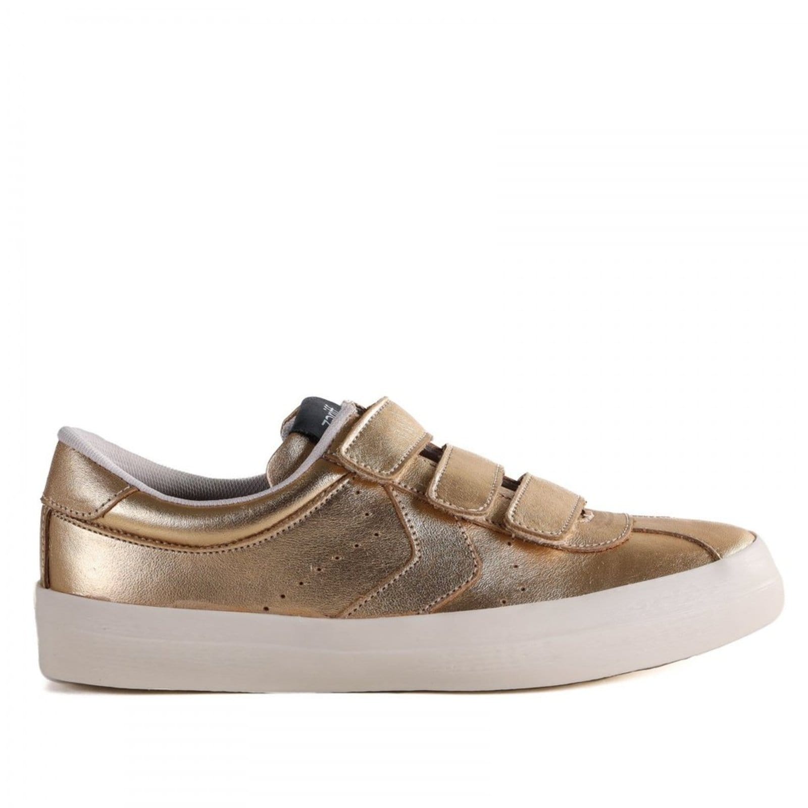 Vista principal Tênis Feminino Metalizado Zariff Gs108 Zariff Zariff dourado