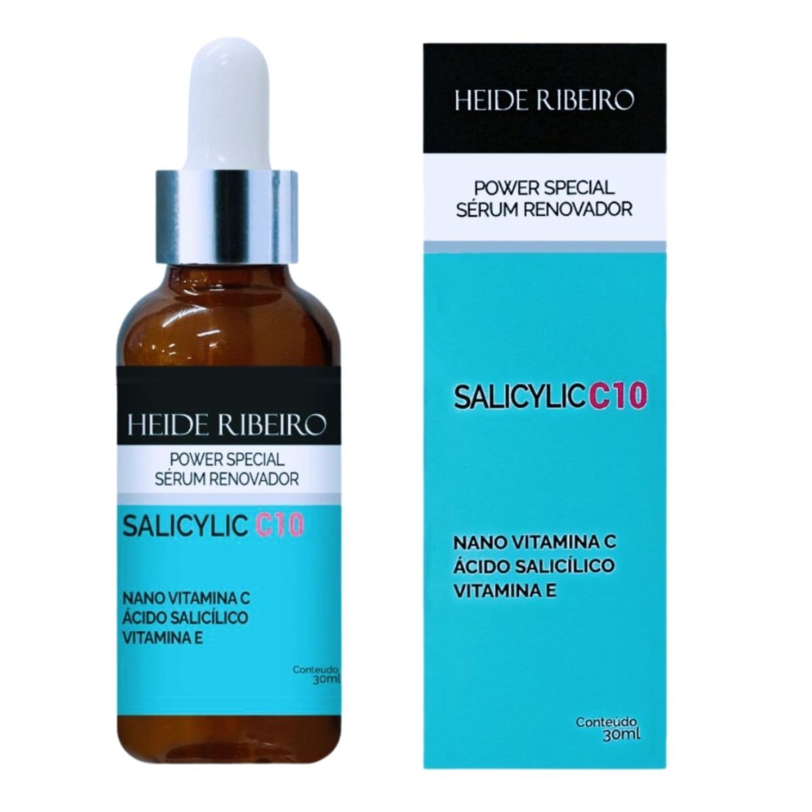 Vista principal Sérum Salicylic C10 Heide Ribeiro Renovador Tamanho: Heide Ribeiro incolor