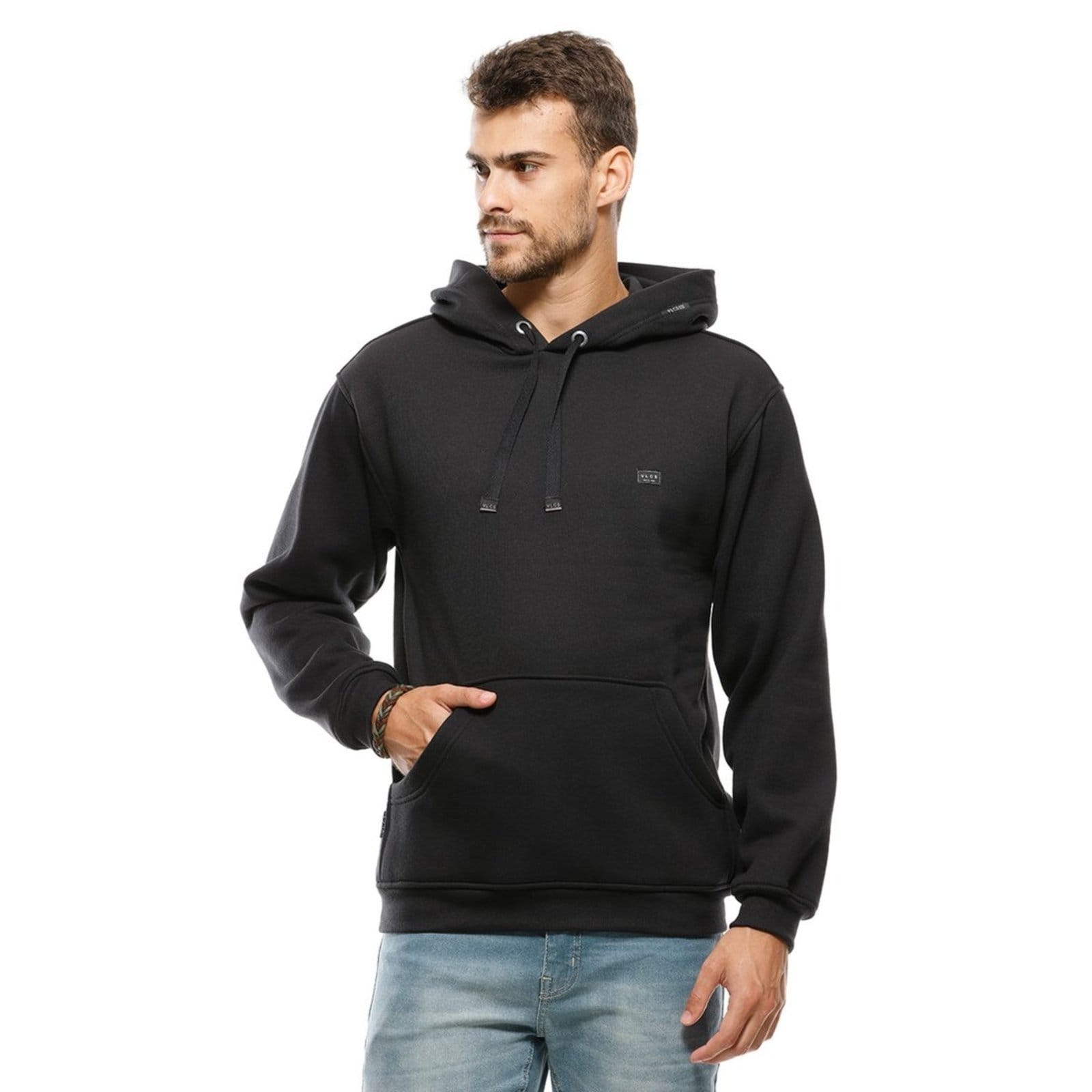 Moletom Canguru Fechado Minimalista VLCS