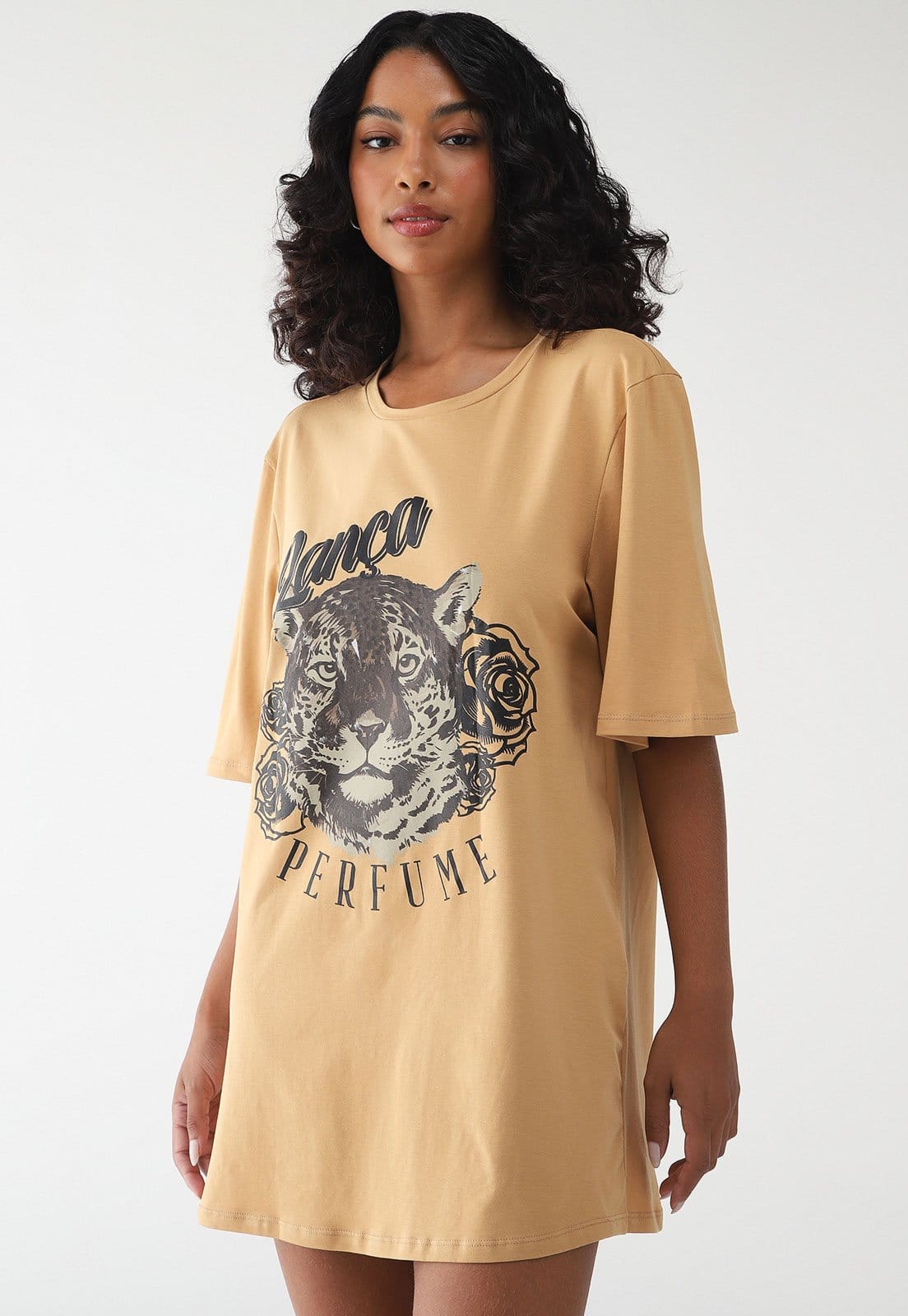 Vestido Lança Perfume Oversized